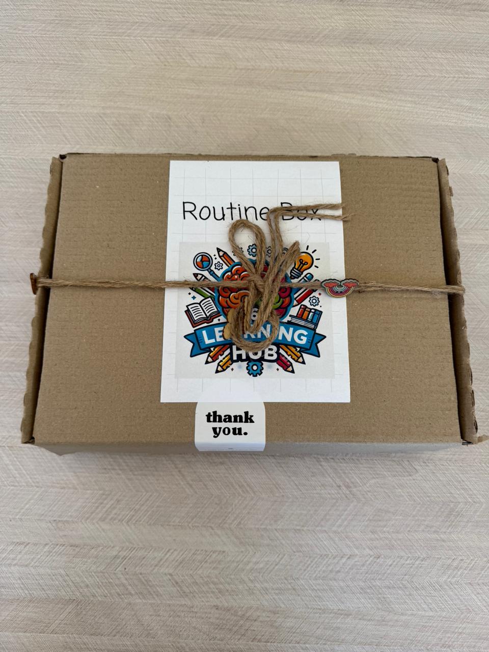 Routine Box packaged with 360 Learning Hub branding